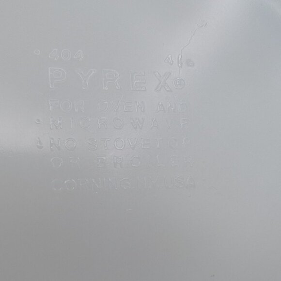 Vintage Pyrex Shenandoah Nesting Mixing Bowl Set Of 3  #404/403/401 - Picture 11 of 14